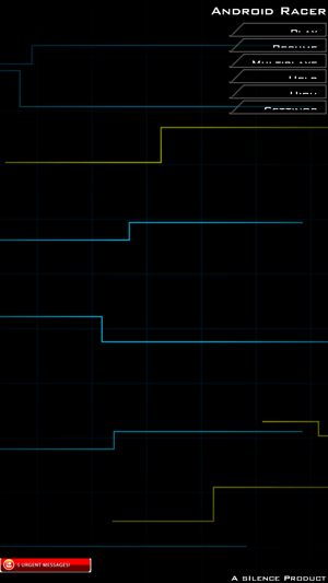 پروژه اندروید : بازی دو بعدی بر اساس حرکت یک خط در صفحه که نباید با سایر خط ها برخورد کند