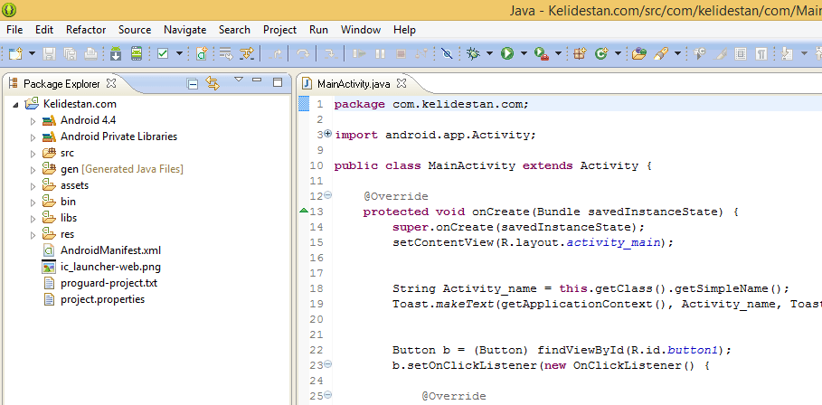معرفی پلاگین Eclipse Color Theme برای تغییر ظاهر و رنگ بندی کدها (تغییر Theme رنگ بندی کدها)، در برنامه Eclipse (یا همان ADT Bundle)