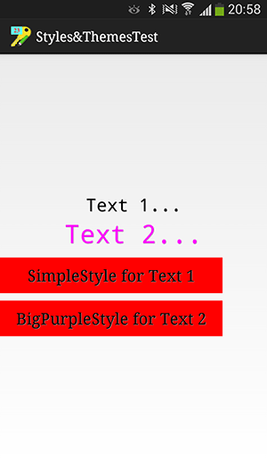پروژه اندروید : تعریف کردن سبک ها (Styles) و قالب ها (Themes)، با ساخت فایل های xml در پوشه values از پروژه اندروید