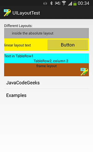 پروژه اندروید : طراحی های مختلف برای لایه گرافیکی (User Inteface Layout) برنامه اندروید