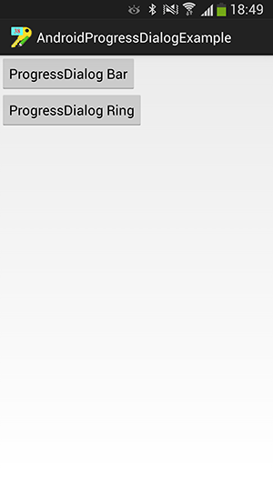 پروژه اندروید : ساخت ProgressDialog برای نمایش میزان پیشرفت و همچنین اعلام حالت انتظار به کاربر - ساخت ProgressDialog به شکل میله ای (Bar) - ساخت ProgressDialog به شکل حلقوی (Ring)