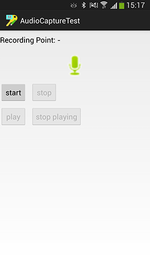 پروژه اندروید : ضبط صدا (Audio Capture) توسط گوشی اندروید و سپس پخش صدای ضبط شده