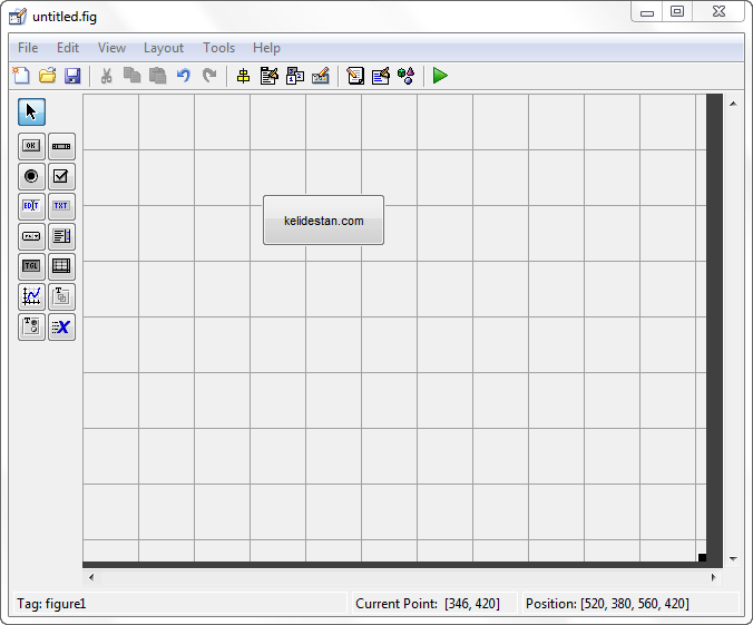 ساخت یک Graphical User Interface (به اختصار : GUI) ساده در متلب