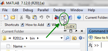 ساخت یک Graphical User Interface (به اختصار : GUI) ساده در متلب
