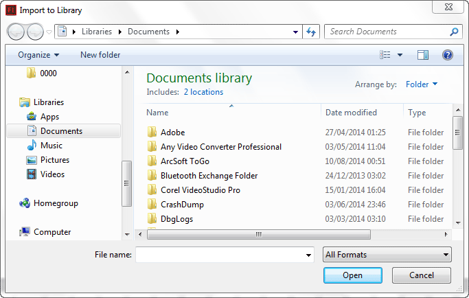 قرار دادن یک عکس در پروژه flash ، در نرم افزار Adobe Flash Professional