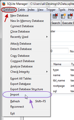 تبدیل اطلاعات موجود در Excel ، به پایگاه داده SQLite (برای برنامه نویسی اندروید)، با استفاده از فایل با فرمت csv