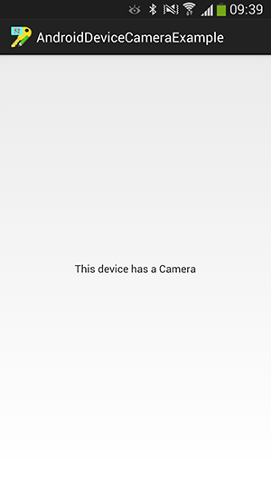 پروژه اندروید : چک کردن اینکه آیا گوشی دوربین (camera) دارد یا خیر