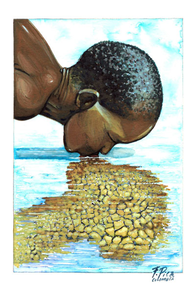 کاریکاتور : آب (سری اول)