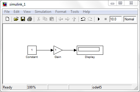 مقداردهی به پارامترهای یک مدل سیمولینک، از طریق اجرای دستورات در پنجره command ، در متلب (MATLAB)