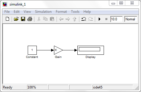 مقداردهی به پارامترهای یک مدل سیمولینک، از طریق اجرای دستورات در پنجره command ، در متلب (MATLAB)