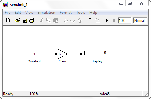 مقداردهی به پارامترهای یک مدل سیمولینک، از طریق اجرای دستورات در پنجره command ، در متلب (MATLAB)