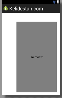 نمایش یک صفحه اینترنتی در یک activity ، با WebView در برنامه نویسی اندروید