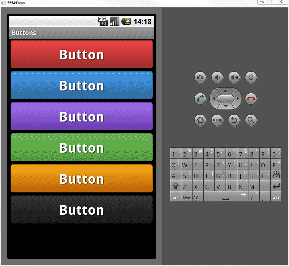 ساخت دکمه های (button) زیبا با selector در برنامه اندروید