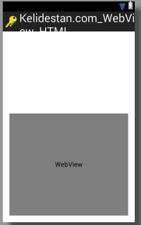 نمایش نتیجه اجرای کد HTML در یک activity ، با WebView در برنامه نویسی اندروید