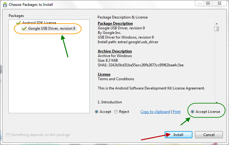 اجرا (run) و یا خطایابی (debug) یک پروژه اندروید موجود در برنامه eclipse ، بر روی یک گوشی اندروید واقعی (از طریق اتصال گوشی به کامپیوتر، با کابل USB)