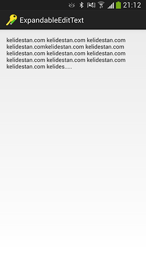 ساخت یک TextView با قابلیت نمایش مختصری از متن و سپس نمایش کامل متن هنگام اشاره کاربر (Expandable TextView)، در برنامه نویسی اندروید