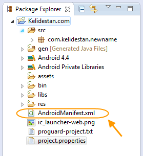 نحوه تغییر نام package یک برنامه اندروید در برنامه eclipse