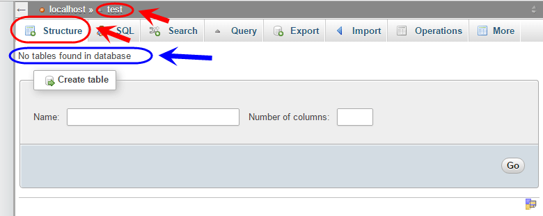 حذف تمامی جدول های (tables) یک پایگاه داده (Database)، در phpMyAdmin