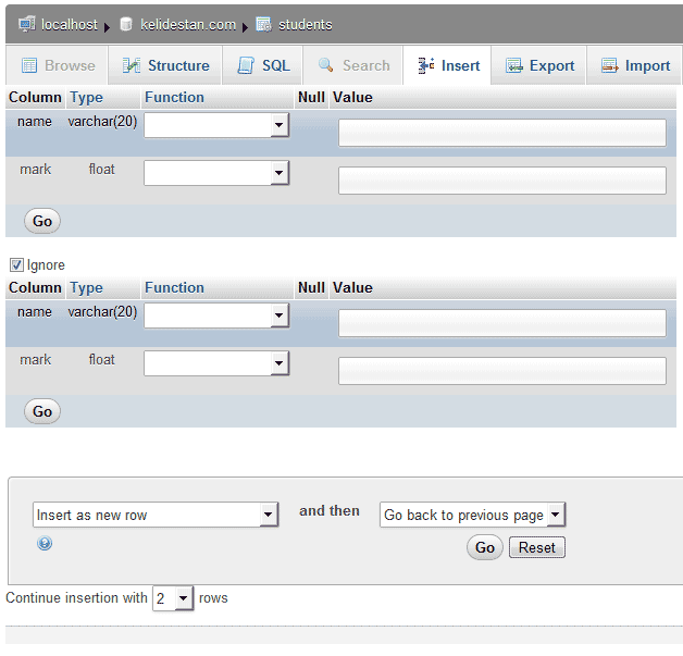 داشتن phpMyAdmin بر روی کامپیوترتان ، با نرم افزار wampserver یا نرم افزار easyphp