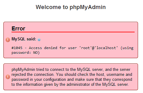 تعیین رمز عبور root ، در MySQL