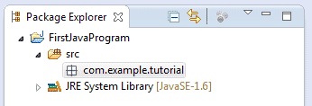نوشتن اولین برنامه java در محیط برنامه eclipse