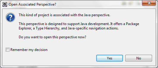 ساخت یک پروژه java (برنامه java) در برنامه eclipse