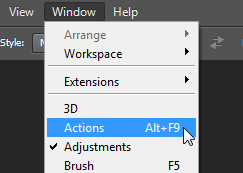 انجام عملیت های تکراری، با اکشن ها (Actions) در Adobe Photoshop