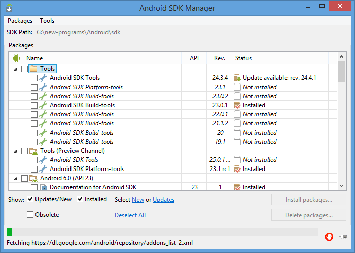 چگونگی استفاده از SDK Manager برای نصب بسته های نرم افزاری، با وجود تحریم ip های ایران توسط گوگل، بر اساس تغییر proxy ، در برنامه نویسی اندروید