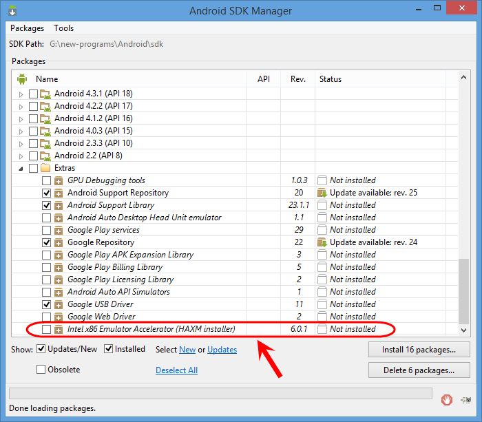 برطرف کردن خطای emulator: ERROR: x86 emulation currently requires hardware acceleration! ، هنگام اجرای یک Virtual Device ، در Android Studio ، در برنامه نویسی اندروید