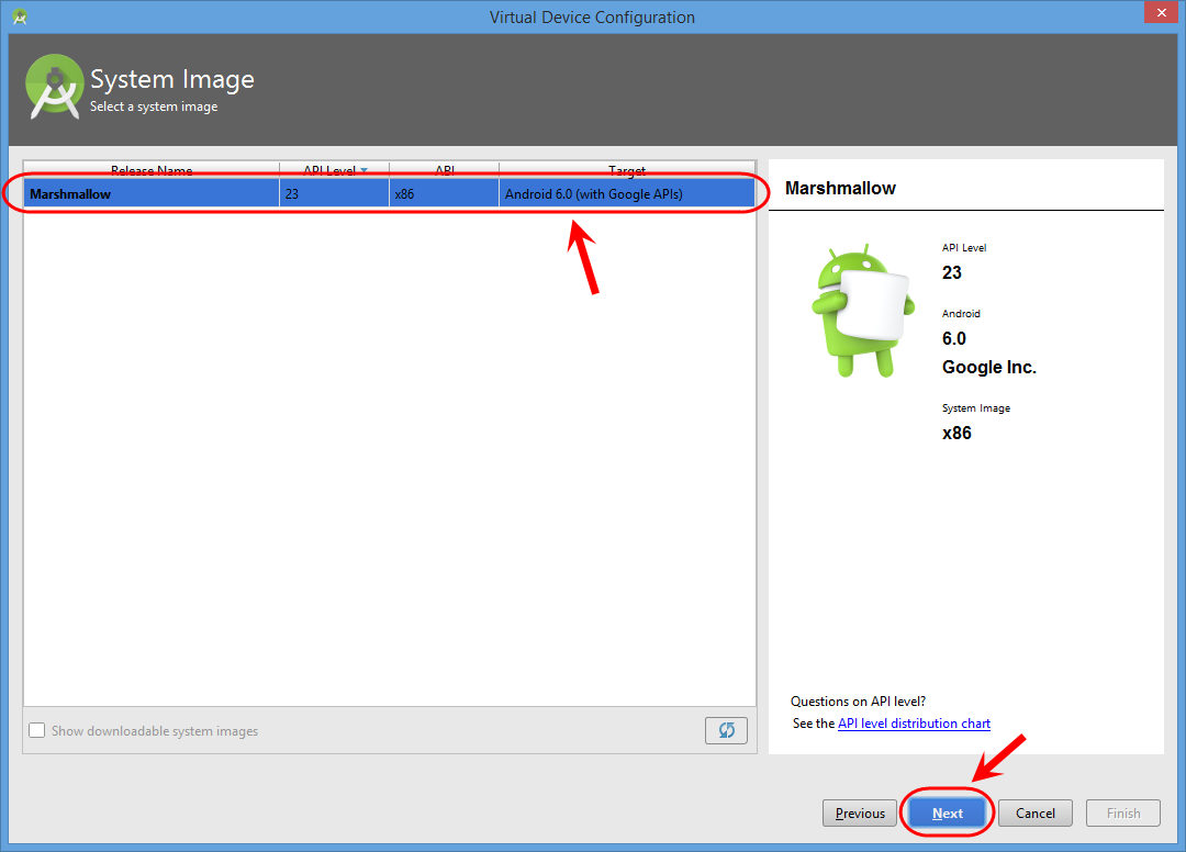 ساخت یک Virtual Device در برنامه Android Studio (برای شبیه سازی پروژه های اندروید بر روی گوشی مجازی)، در برنامه نویسی اندروید