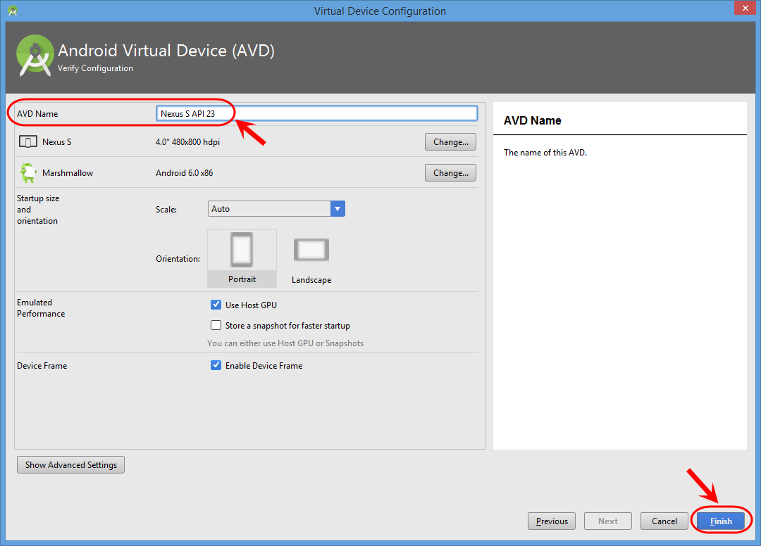 ساخت یک Virtual Device در برنامه Android Studio (برای شبیه سازی پروژه های اندروید بر روی گوشی مجازی)، در برنامه نویسی اندروید