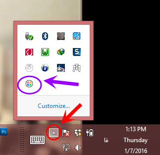 به دست آوردن کد معادل یک رنگ خاص در بخشی از ویندوز (windows)، با نرم افزار Instant Eyedropper