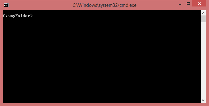 پاک کردن اطلاعات نمایش داده شده در صفحه (screen) پنجره CMD ، با دستور cls ، در خط فرمان ویندوز (Windows Command Prompt) (CMD)