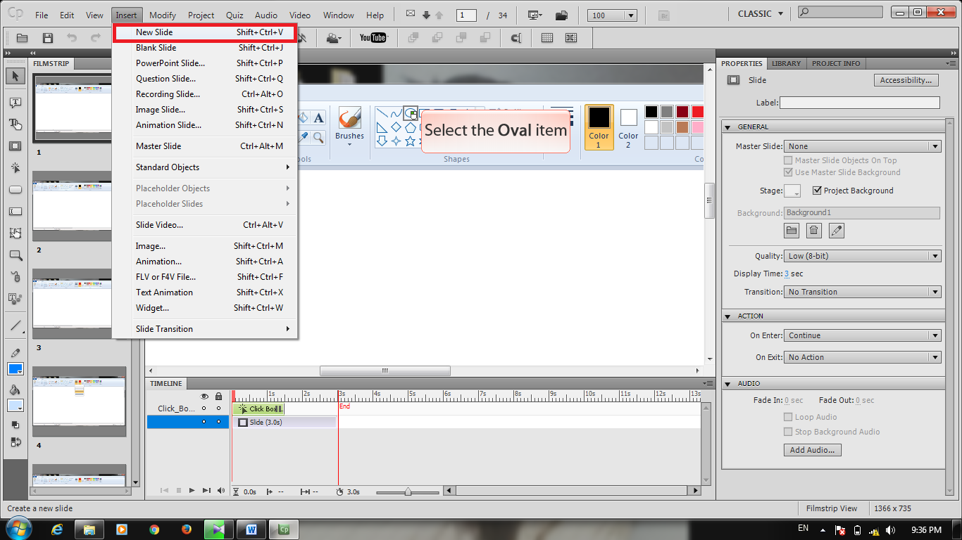 آموزش ضبط با روش assessment ، در Adobe Captivate