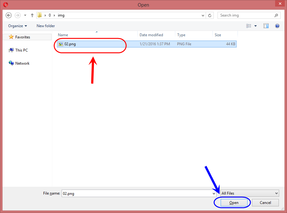 آپلود یک فایل به سرور Dropbox (سایت dropbox.com)