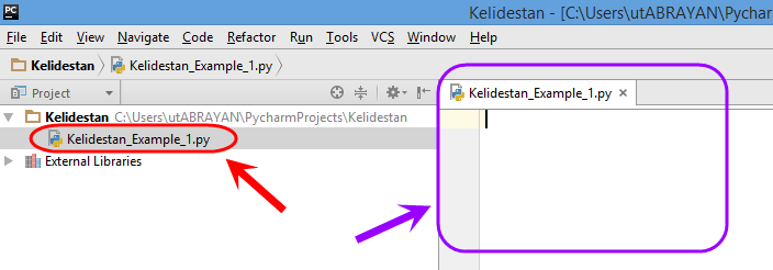 نصب PyCharm (یک محیط برنامه نویسی برای Python) و ساخت یک پروژه پایتون (Python) در آن