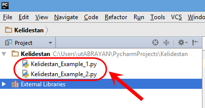اجرای کدهای موجود در یک فایل پایتون (با پسوند py) دیگر، در بین کدهای فایل پایتون فعلی، با وارد (import) کردن آن، در پایتون (Python)