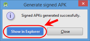 ساخت فایل apk از پروژه اندروید، در Android Studio