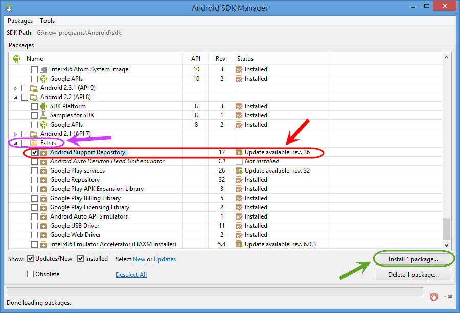 برطرف کردن خطای مشابه Error:Failed to resolve: com.android.support:appcompat-v7:23.4.0 در هنگام عملیات build gradle ، در Android Studio ، در برنامه نویسی اندروید
