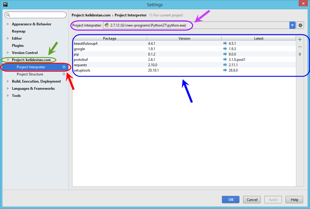 دانلود و نصب یک ماژول (Module) پایتون (Python)، توسط نرم افزار PyCharm