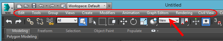 آشنایی با بخش های مختلف پنجره اصلی  و ساخت اولین پروژه و ذخیره (save) کردن آن، در 3D Studio Max