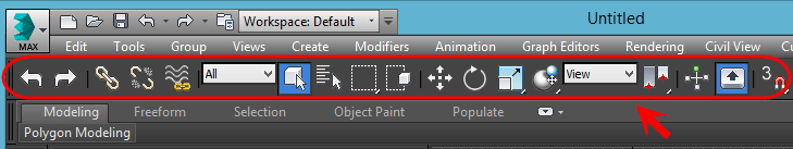  آشنایی با بخش های مختلف پنجره اصلی  و ساخت اولین پروژه و ذخیره (save) کردن آن، در 3D Studio Max