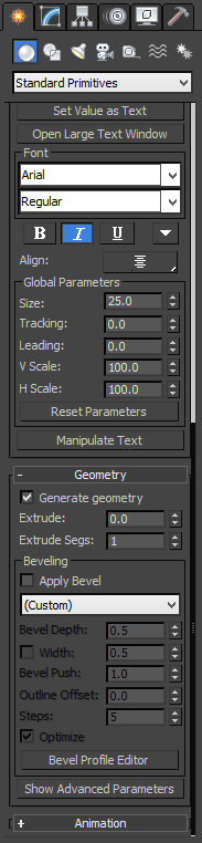 معرفی اجسام ساده و آماده برای ساخت (مکعب مستطیل، کره، استوانه و ...)، در 3D Studio Max
