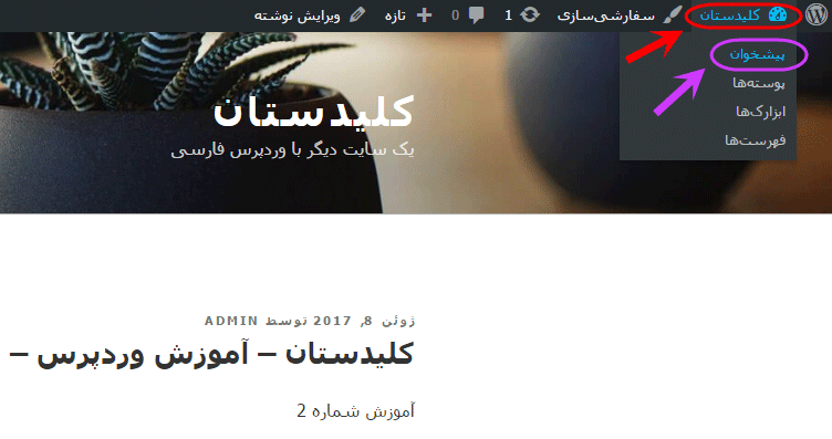 مشاهده فهرست همه کاربران (User) برای مدیریت آنها (ویرایش، حذف، افزودن و ...)، در وردپرس (WordPress)