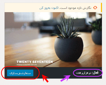 تغییر پوسته (Theme) (انتخاب یک پوسته کاملا جدید)، در وردپرس (WordPress)