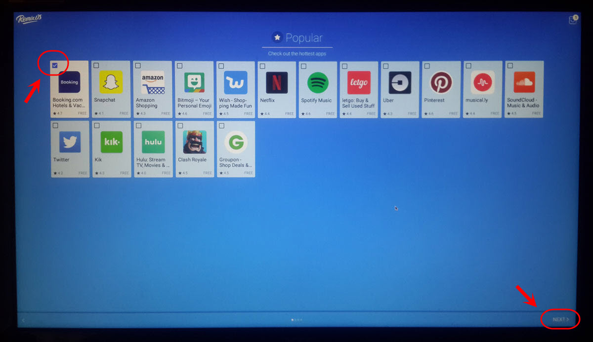 شبیه سازی فایل های apk (برنامه های اندروید)، با نصب سیستم عامل Remix OS (نسخه 3.0.207) و اجرای آن به صورت یک سیستم عامل مستقل از ویندوز (Windows)