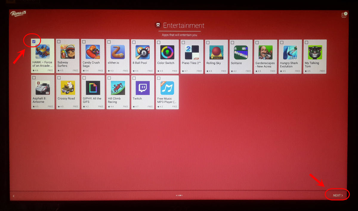 شبیه سازی فایل های apk (برنامه های اندروید)، با نصب سیستم عامل Remix OS (نسخه 3.0.207) و اجرای آن به صورت یک سیستم عامل مستقل از ویندوز (Windows)