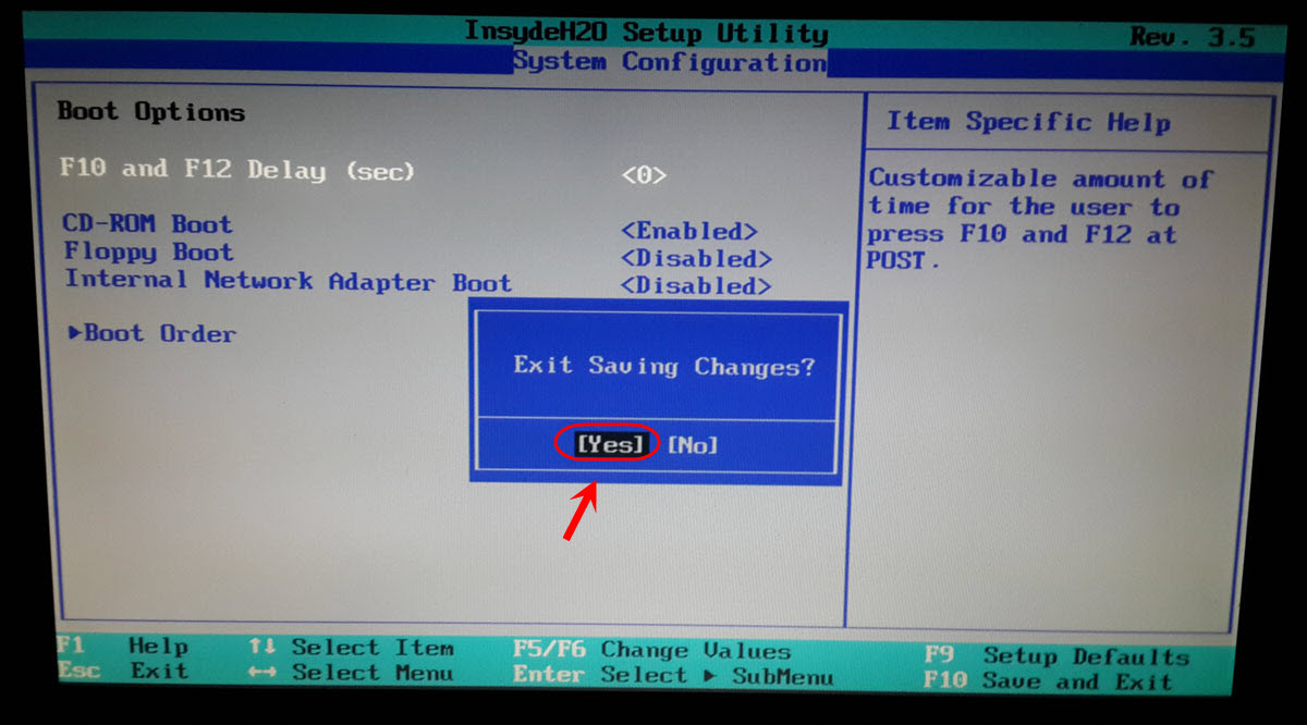 تغییر ترتیب وسایلی (Device) که برای Boot کردن از آنها، در ابتدای راه اندازی کامپیوتر، بررسی می شوند