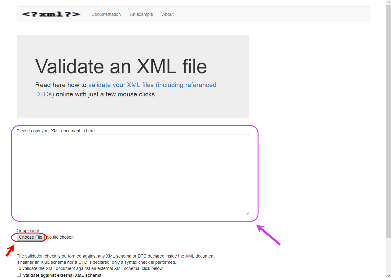 بررسی صحیح بودن کدهای XML ، با استفاده از ابزارهای آنلاین (وب سایت ها)