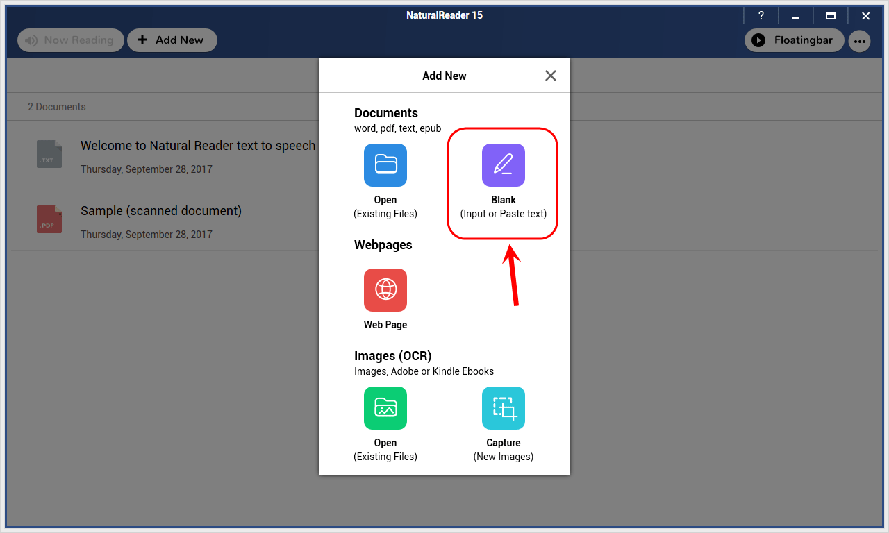 خواندن متن های انگلیسی و یا تبدیل آنها به فایل های صوتی، با نرم افزار NaturalReader
